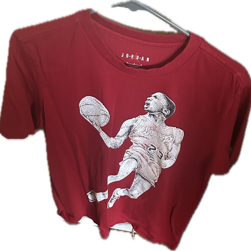 Jordan Red Basketball Tee
